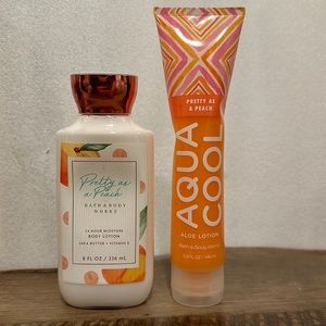 New Bath & Body Works Lotions - Pretty as a Peach